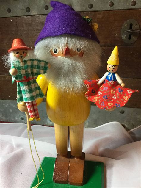 Magical puppet incense holder